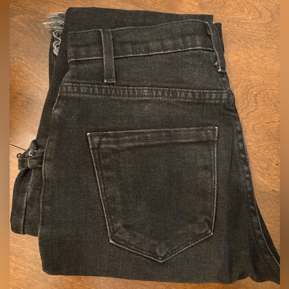 Women's Black Ripped Denim Jeans